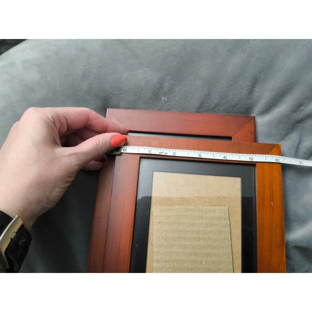 Melannco Wooden Picture Frames Set of 2